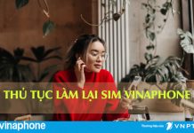 Cách làm lại sim Vinaphone